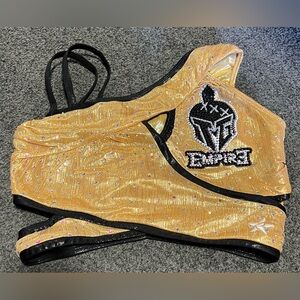 TGLC UNIFORM Gold Spartan TOP ONLY